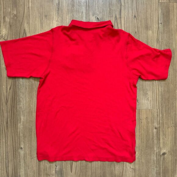 MLB Chicago Cubs Baseball Men Medium Fanatics Polo Red - Picture 2 of 6